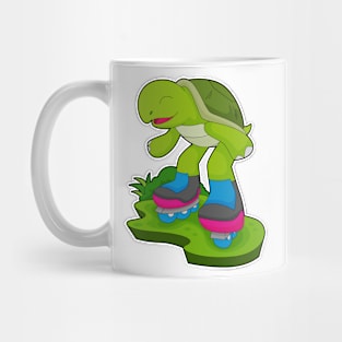 Turtle Inline skating Roller skates Mug